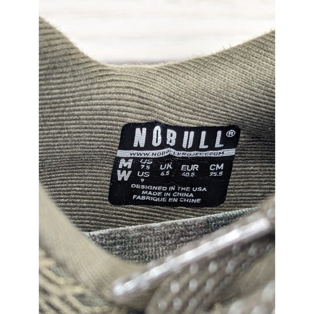 NOBULL No Bull Green Diamond Mesh‎ Runner Shoes Men's Size 7.5 Women's 9 - Picture 9 of 10